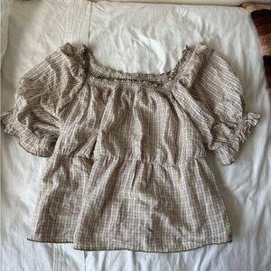Old navy peasant blouse 2x